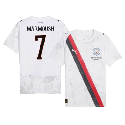 Camiseta MARMOUSH #7 Manchester City 2025/26 Copa del Mundo Hombre - Versión Hincha - camisetasfutbol