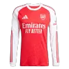Camiseta Manga Larga Arsenal 2025/26 Home Local Hombre - Versión Hincha - camisetasfutbol