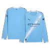 Camiseta Manga Larga Manchester City 2025/26 Home Local Hombre - Versión Hincha - camisetasfutbol