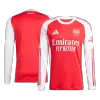 Camiseta Manga Larga Arsenal 2025/26 Home Local Hombre - Versión Hincha - camisetasfutbol