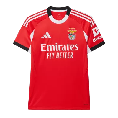 Camiseta Benfica 2025/26 Home Local Hombre - Versión Hincha - camisetasfutbol