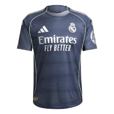 Camiseta Auténtica Real Madrid 2025/26 Away Hombre - Versión Jugador - camisetasfutbol