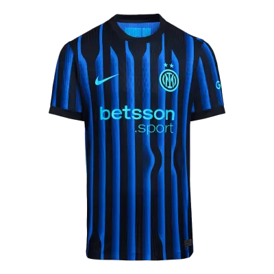 Camiseta Auténtica Inter de Milán 2025/26 Primera Equipación Hombre - Versión Jugador - camisetasfutbol