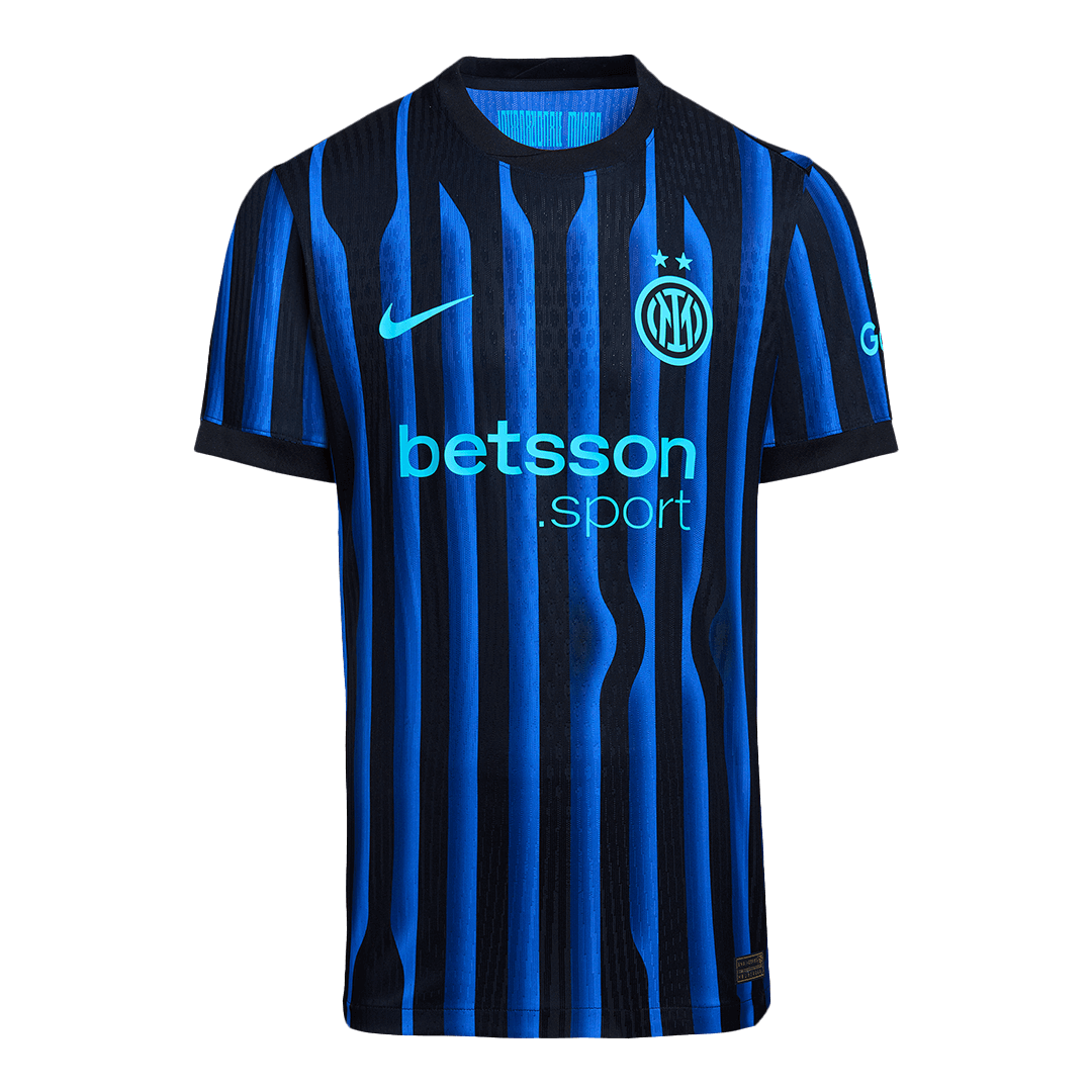 Camiseta Auténtica Inter de Milán 2025/26 Primera Equipación Hombre - Versión Jugador - camisetasfutbol