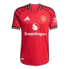 Camiseta Auténtica Manchester United 2025/26 Primera Equipación Hombre - Versión Jugador - camisetasfutbol