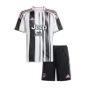 Miniconjunto Juventus 2025/26 Home Local Niño (Camiseta + Pantalón Corto) - camisetasfutbol