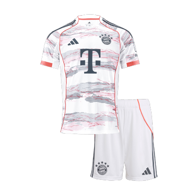 Miniconjunto Bayern Munich 2025/26 Segunda Equipación Niño (Camiseta + Pantalón Corto) - camisetasfutbol