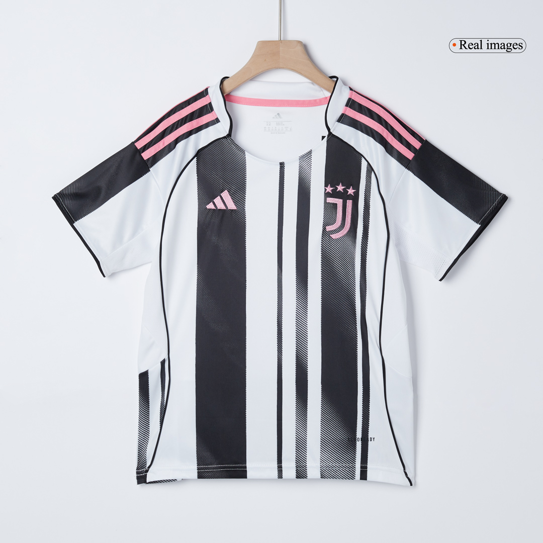 Miniconjunto Completo Juventus 2025/26 Primera Equipación Niño - camisetasfutbol