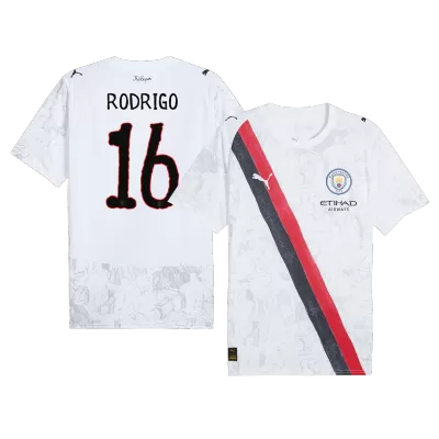Camiseta RODRIGO #16 Manchester City 2025/26 Copa Mundial de Clubes Hombre - Versión Hincha - camisetasfutbol
