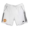 Pantalón Corto Auténtica Manchester United 2025/26 Home Local Hombre - camisetasfutbol