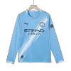 Camiseta Manga Larga Manchester City 2025/26 Home Local Hombre - Versión Hincha - camisetasfutbol