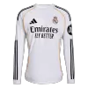 Camiseta Manga Larga Real Madrid 2025/26 Home Hombre - Versión Hincha - camisetasfutbol