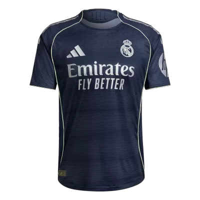 Camiseta Auténtica Real Madrid 2025/26 Segunda Equipación Hombre - Versión Jugador - camisetasfutbol