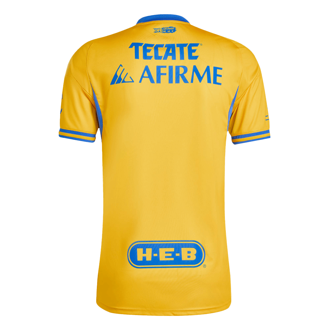 Camiseta Tigres UANL 2025/26 Primera Equipación Hombre - Versión Hincha - camisetasfutbol
