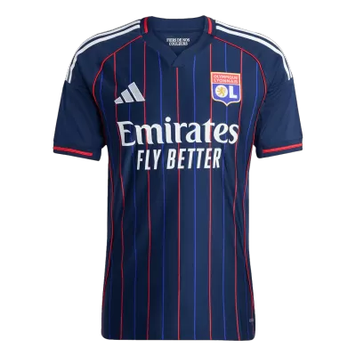Camiseta Olympique Lyonnais 2025/26 Segunda Equipación Hombre - Versión Hincha - camisetasfutbol