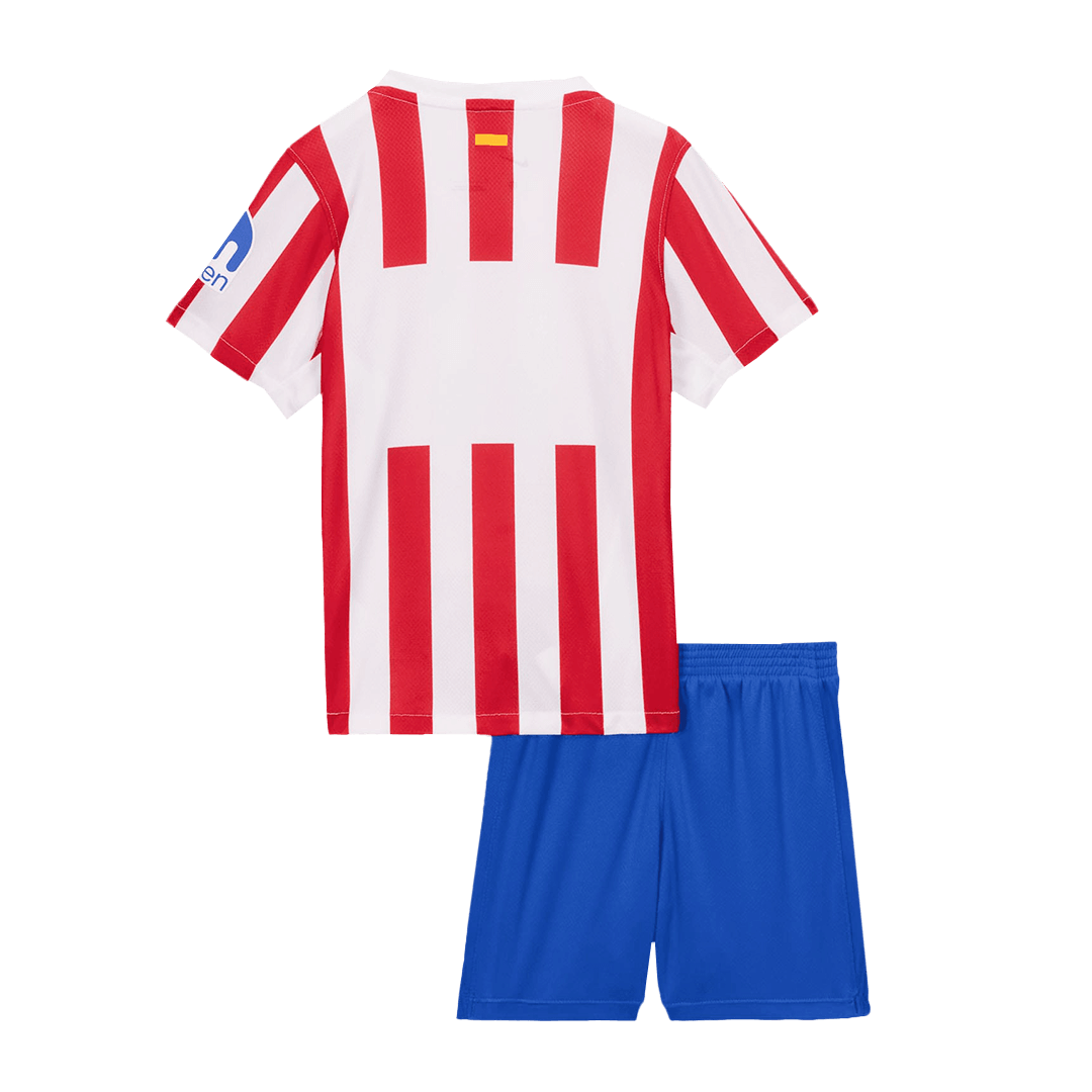 Miniconjunto Atlético de Madrid 2025/26 Primera Equipación Niño - camisetasfutbol