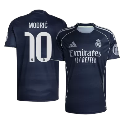 Camiseta MODRIĆ #10 Real Madrid 2025/26 Segunda Equipación Hombre - Versión Hincha - camisetasfutbol