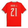 Camiseta DIOGO J. #21 Portugal 2025 Primera Equipación Hombre - Versión Hincha - camisetasfutbol
