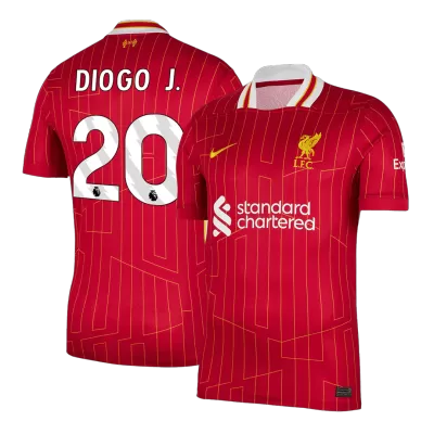 Camiseta DIOGO J. #20 Liverpool Primera Equipación - Versión Hincha - camisetasfutbol