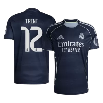 Camiseta TRENT #12 Real Madrid 2025/26 Segunda Equipación Hombre - Versión Hincha - camisetasfutbol