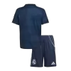 Miniconjunto Real Madrid 2025/26 Segunda Equipación Niño (Camiseta + Pantalón Corto) - camisetasfutbol