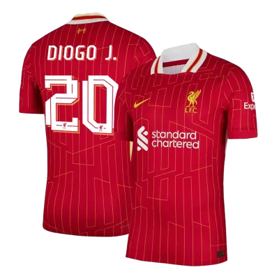 UCL Camiseta versión jugador DIOGO J. #20 Liverpool Primera Equipación - Versión Jugador - camisetasfutbol