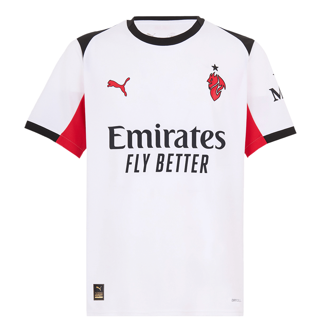Camiseta AC Milan 2025/26 Segunda Equipación Hombre - Versión Hincha - camisetasfutbol