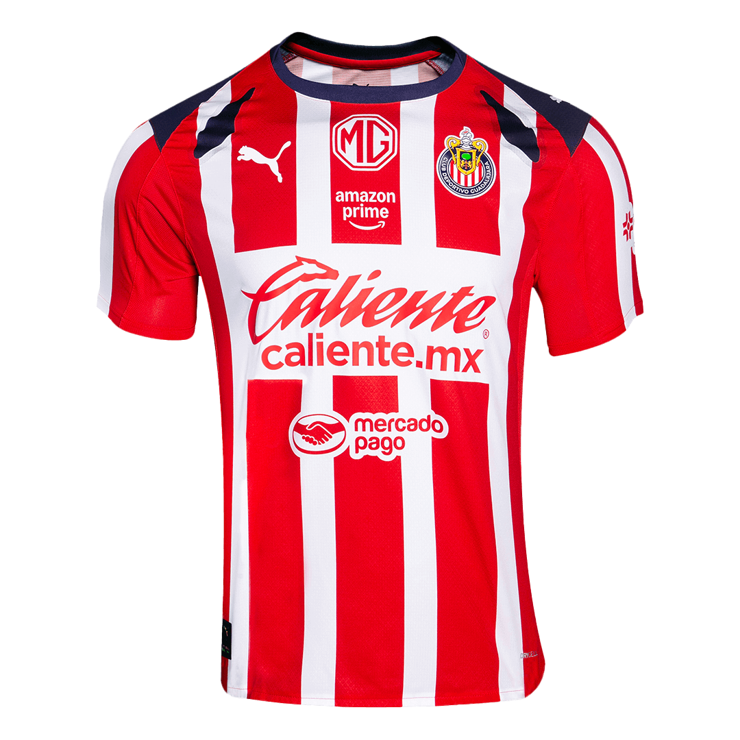 Camiseta Chivas 2025/26 Primera Equipación Hombre - Versión Hincha - camisetasfutbol