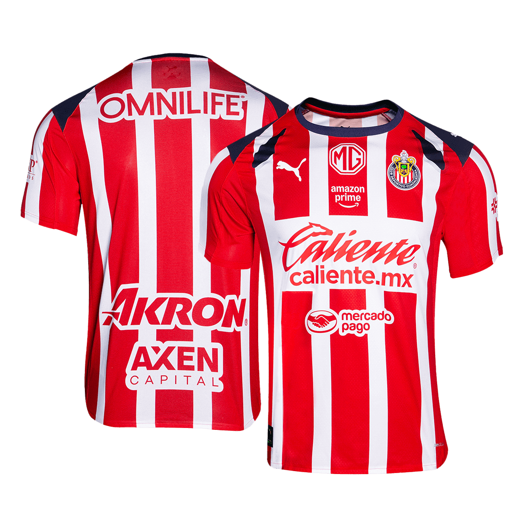 Camiseta Chivas 2025/26 Primera Equipación Hombre - Versión Hincha - camisetasfutbol