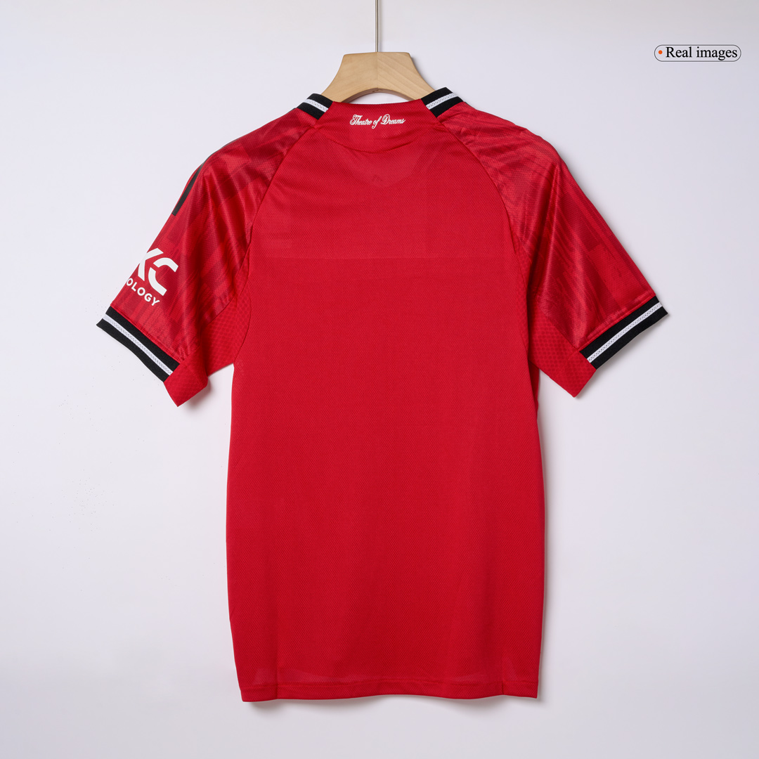 Camiseta versión jugador Manchester United 2025/26 Primera Equipación - Versión Jugador - camisetasfutbol