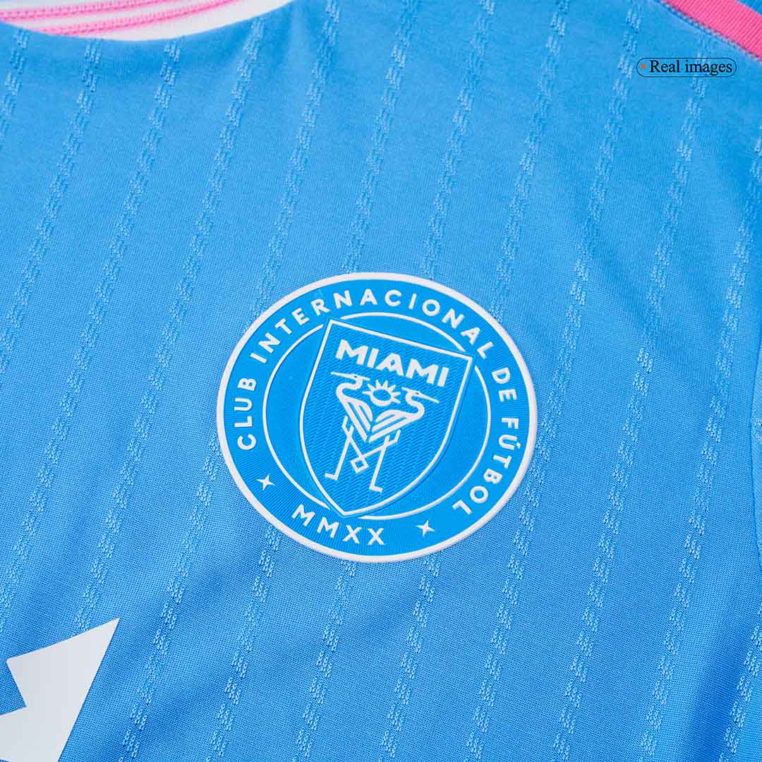Camiseta Auténtica Inter Miami CF 2025 Tercera Equipación Hombre - Versión Jugador - camisetasfutbol
