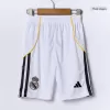Miniconjunto Real Madrid 2025/26 Primera Equipación Niño (Camiseta + Pantalón Corto) - camisetasfutbol