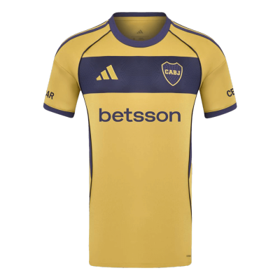 Camiseta Boca Juniors 2025/26 Segunda Equipación Hombre - Versión Hincha - camisetasfutbol