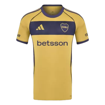 Camiseta Boca Juniors 2025/26 Segunda Equipación Hombre - Versión Hincha - camisetasfutbol