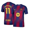Camiseta Auténtica RAPHINHA #11 Barcelona 2025/26 Primera Equipación Hombre - Versión Jugador - camisetasfutbol