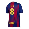 Camiseta PEDRI #8 Barcelona 2025/26 Primera Equipación Hombre - Versión Hincha - camisetasfutbol
