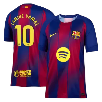 Camiseta LAMINE YAMAL #10 Barcelona 2025/26 Primera Equipación Hombre - Versión Hincha - camisetasfutbol