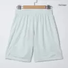 Inter Milan Away Soccer Shorts 2025/26 White - camisetasfutbol