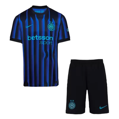 Conjunto Inter de Milán 
2025/26 Primera Equipación Local Hombre (Camiseta + Pantalón Corto) - camisetasfutbol