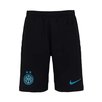 Inter Milan Home Soccer Shorts 2025/26 Black - camisetasfutbol