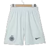 Inter Milan Away Soccer Shorts 2025/26 White - camisetasfutbol