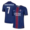 Camiseta Auténtica KVARATSKHELIA #7 PSG 2025/26 Primera Equipación Hombre - Versión Jugador - camisetasfutbol