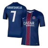 Camiseta KVARATSKHELIA #7 PSG 2025/26 Primera Equipación Hombre - Versión Hincha - camisetasfutbol