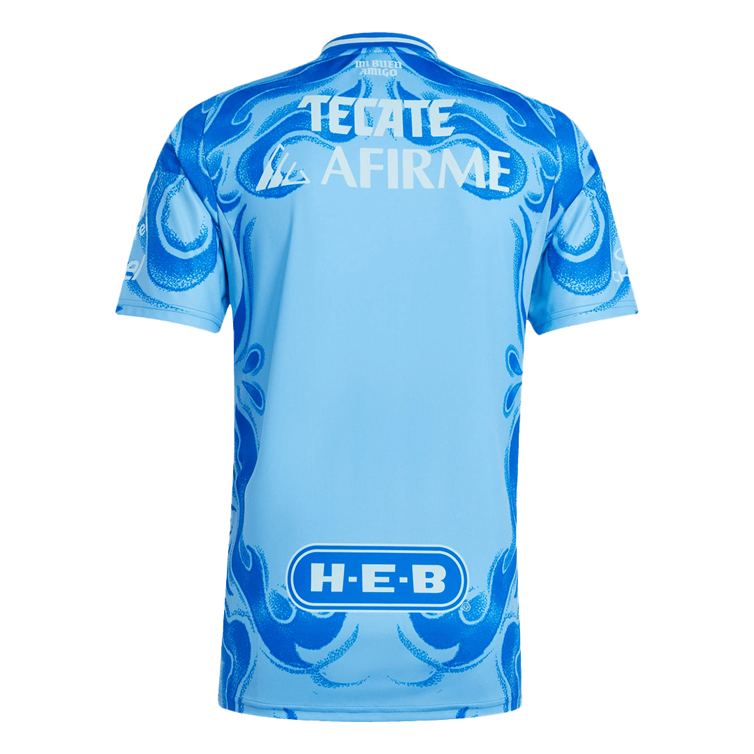 Camiseta Tigres UANL 2025/26 Segunda Equipación Hombre - Versión Hincha - camisetasfutbol