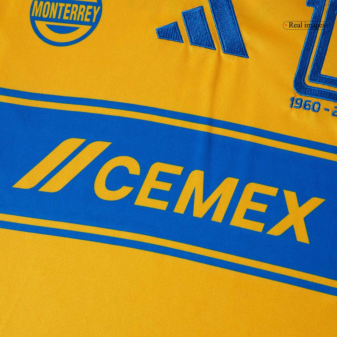 Camiseta Tigres UANL 2025/26 Primera Equipación Hombre - Versión Hincha - camisetasfutbol