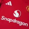 Camiseta Manga Larga Manchester United 2025/26 Primera Equipación Hombre - Versión Hincha - camisetasfutbol