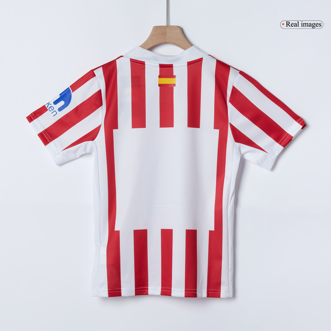 Miniconjunto Completo Atlético de Madrid 2025/26 Primera Equipación Niño - camisetasfutbol