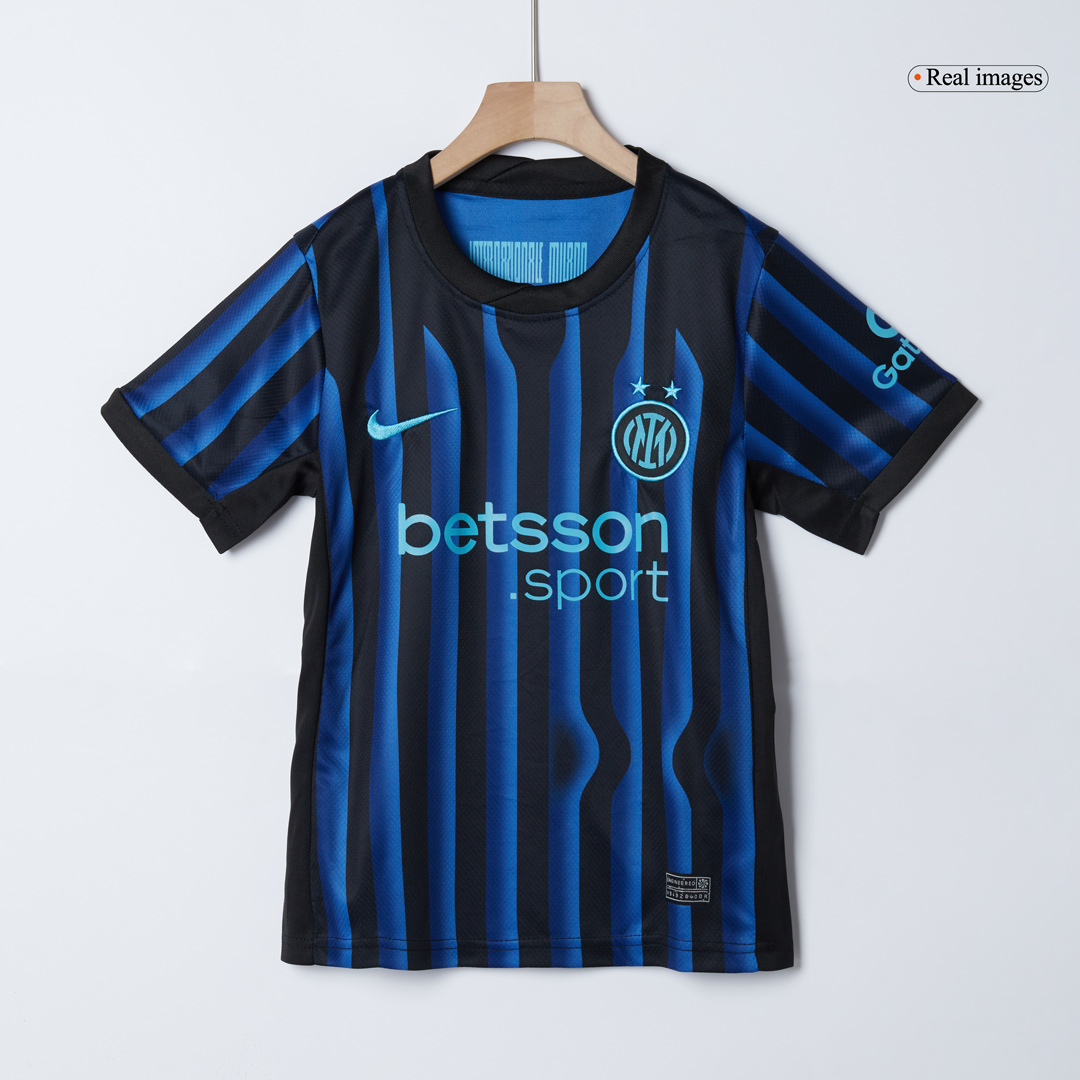 Miniconjunto Completo Inter de Milán 2025/26 Primera Equipación Niño - camisetasfutbol
