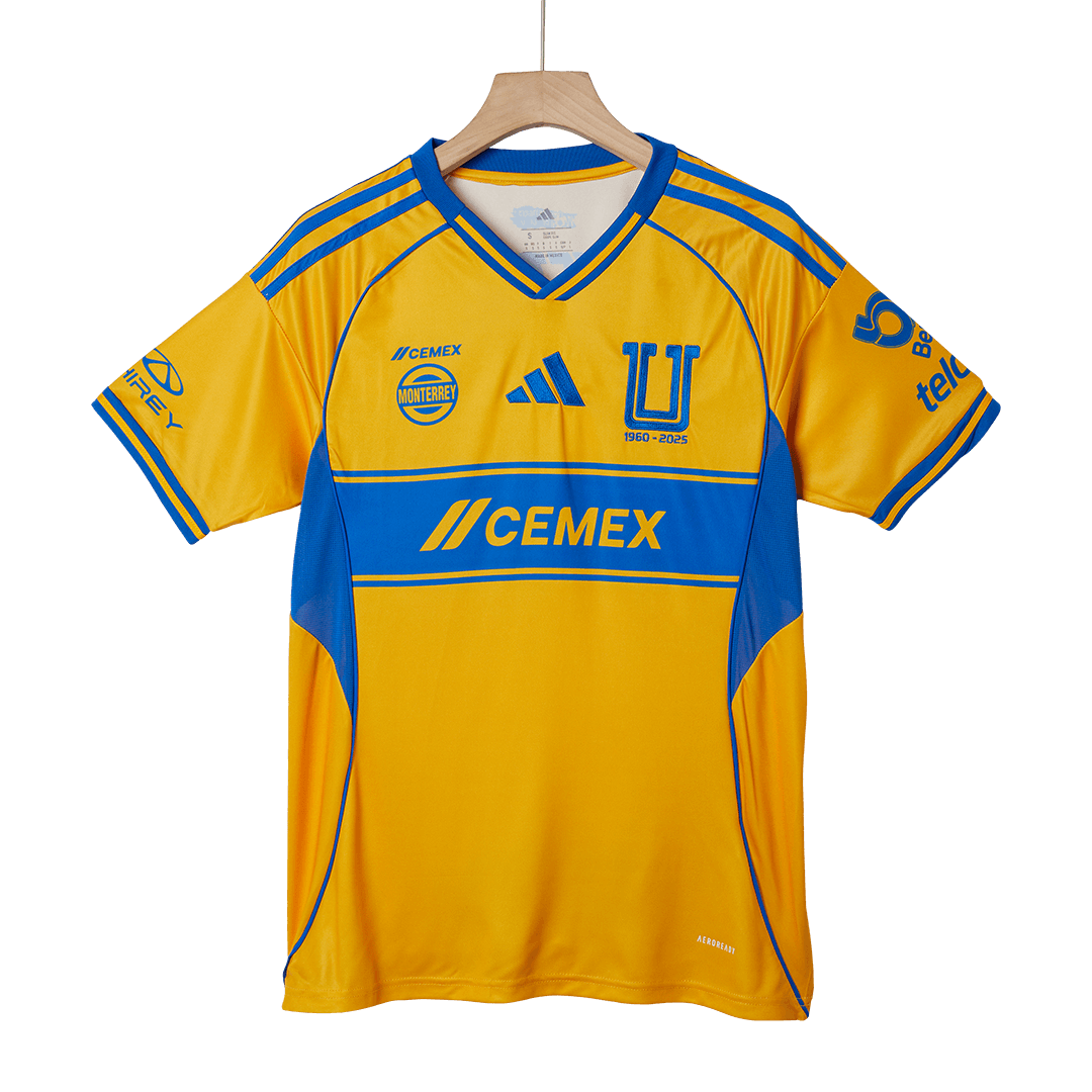 Camiseta Tigres UANL 2025/26 Primera Equipación Hombre - Versión Hincha - camisetasfutbol
