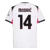 Camiseta MODRIĆ #14 AC Milan 2025/26 Segunda Equipación Hombre - Versión Hincha - camisetasfutbol